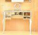 Large Palazzo Mirrored Five Drawer Console Dressing Table
