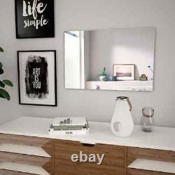 Large Round Wall Mirror Modern Dressing Hallway Bedroom Home Decor Living 8 Size