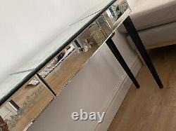 Laura Ashley Venitian Console/Dressing Table And 3 Way Mirror