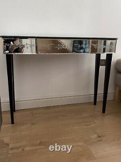 Laura Ashley Venitian Console/Dressing Table And 3 Way Mirror