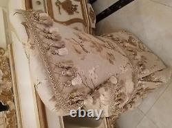Luxury Dressing Table With Mirror Bedroom Baroque Rococo Furniture Solid Wood
