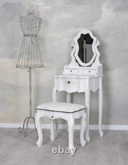 Make-Up with Mirror Psyche Vanity Makeup Table Antique Dressing Table