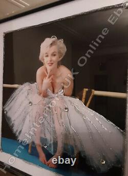 Marilyn Monroe ballerina dress with Tiffany & Co handbag picture & mirror frame