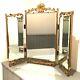 Mirror By Atsonea Rococo Triptych Dressing Table Mirror Circa 1940s