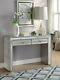 Mirrored Console Hall Table Mirror Dressing Mock Croc Furniture Glass Wall