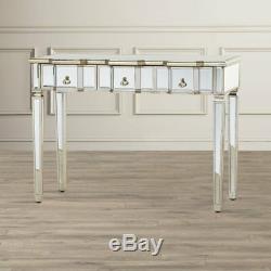 Mirrored Console Table Furniture Vintage Venetian Dressing Table 3 Drawers New