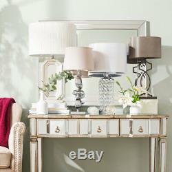 Mirrored Console Table Furniture Vintage Venetian Dressing Table 3 Drawers New