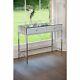Mirrored Console Table Hallway Furniture Venetian Dressing Table Storage Drawers