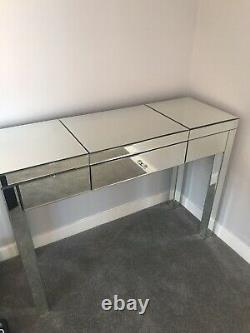Mirrored Dressing Or Console Table With Drawer