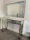 Mirrored Dressing Table & Mirror Set