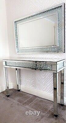 Mirrored Dressing Table & Mirror Set
