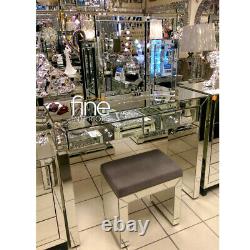 Mirrored Dressing Table Set FREE DELIVERY AVAILABLE