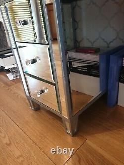 Mirrored Glass Desk/Dressing Table