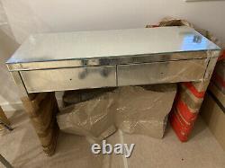 Mirrored Glass Dressing Table