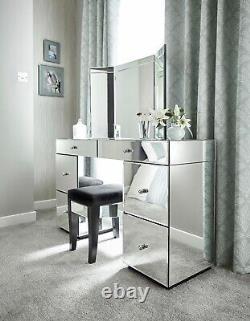 Mirrored Glass Dressing Table Set RRP £2000