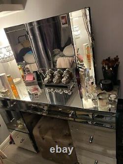 Mirrored Glass Dressing table From Next (used)