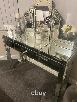 Mirrored Parisian Dressing Table