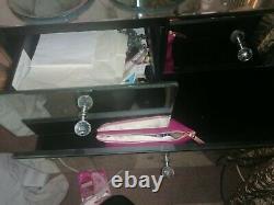 Mirrored glass chest of drawers can be used as DRESSING TABLE ALSO