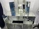 Mirrored Glass Dressing Table Set