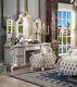 New Luxury Baroque Furniture Dressing Table Stool Mirror Bedroom Elegant Design