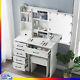 Newmodern Vanity Set Bedroom Organizer Hollywood Makeup Dressing Table With Stool