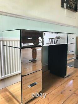 Next Home Mirrored Glass Dressing Table Dresser