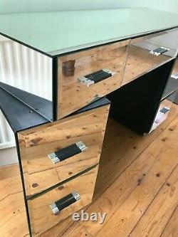 Next Home Mirrored Glass Dressing Table Dresser