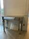 Oka Versailles Dressing Side Table Mirrored Glass