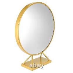 Round Makeup Mirror With Base Modern Vanity Mirrors Dressing Table UK