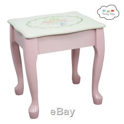 SOLD OUT Fantasy Fields Bouquet Kids Wooden Vanity Stool Dressing Table Mirror W