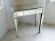 Silver Venetian Mirrored Console Table Hall Table Console Dressing Table Mirror