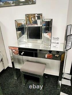 Simply Mirror 3pcs Dressing Table Set