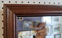 TRADE PRICED 33mm WALNUT STAINED LONG AND FULL LENGTH DRESSING MIRRORS(2023)