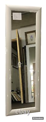 TRADE PRICED 39mm SHINY/GLOSS WHITE LONG AND FULL LENGTH DRESSING MIRRORS-2023