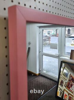 Trade Priced New Modern Plain Pink Long And Full Length Dressing Mirrors