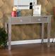 Venetian Mirrored Console Table Silver Hallway Furniture Glass Vintage Dressing