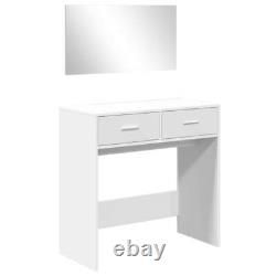 VidaXL Dressing Table with Mirror White 80x39x80 cm NEW