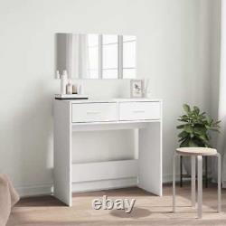 VidaXL Dressing Table with Mirror White 80x39x80 cm NEW