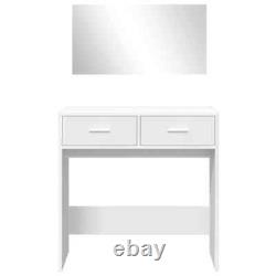 VidaXL Dressing Table with Mirror White 80x39x80 cm NEW