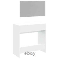 VidaXL Dressing Table with Mirror White 80x39x80 cm NEW