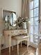 Vintage Olympus French Louis Dressing Table, Mirrored, Shabby Chic, Gilt, Rococo