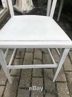 Vintage Pine Shabby Chic Dressing Table, Chair & Mirror Annie Sloan
