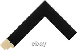 Acheter Direct-modern Flat Black Long And Full Length Wall Hanging Dressing Mirror