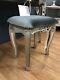 Argente Mirrored Coiffeuse Tabouret