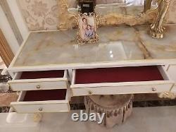 Classic Exclusive Nouvelle Console Miroir Dressing Table Tabouret Meubles De Chambre