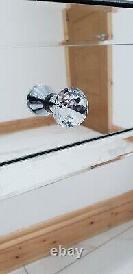 Coiffeuse PREMIUM Console de verre miroir pour l'entrée du hall de la vanité au Royaume-Uni