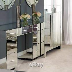 Dunelm Vénitien Mirrored Coiffeuse Flambant Neuf Rrp £ 399