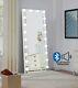 Grand Hollywood Lumière Miroir Mur En Verre Vinaigrette Make Up Grand Haut-parleur Bluetooth