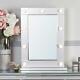 Hollywood Mirror Led 9 Light Dressing Table De Chambre Meubles Maquillage Verre Gris