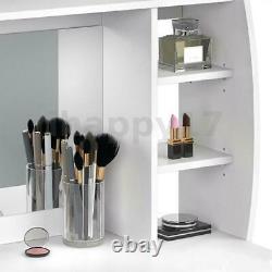 Maquillage Moderne Table De Chambre Set Plateau Ouvert Avec Miroir Big Drawers